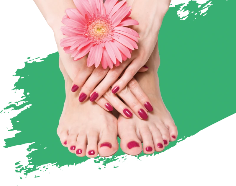 Logo Nails & Spa Pedicure Bichky